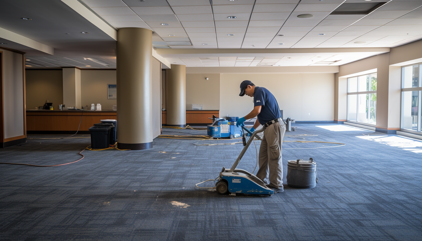 Removing High Pile, LowDensity Carpeting for ADA Compliance Equal
